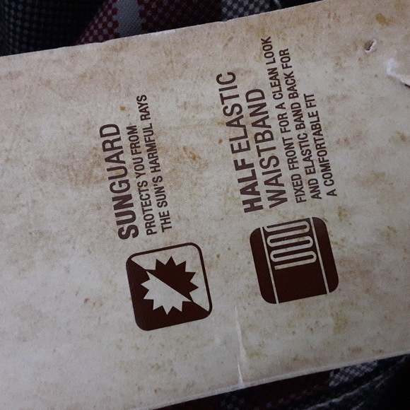 New OP men's SunGard half elastic waistband casual short in size 3XL - Picture 8 of 10